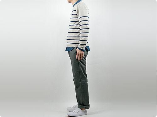 TUKI trousers 23sage green