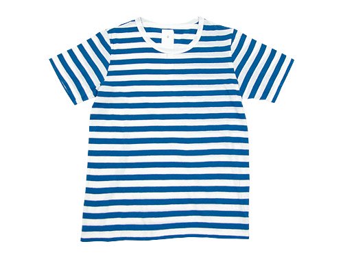 maillot ライトボーダー半袖Tシャツ BLUE maillot通販・取扱い rusk