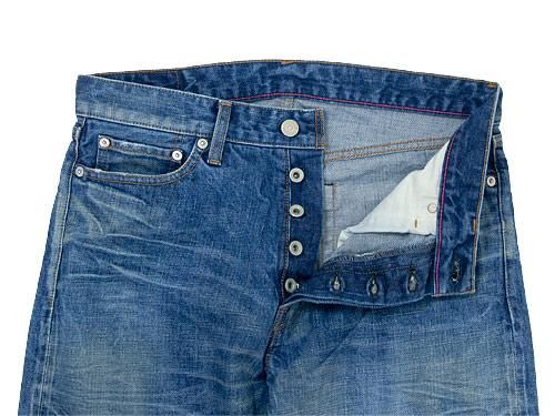 ordinary fits 5POKET ANKLE DENIM USED WASH 3year OM-P020
