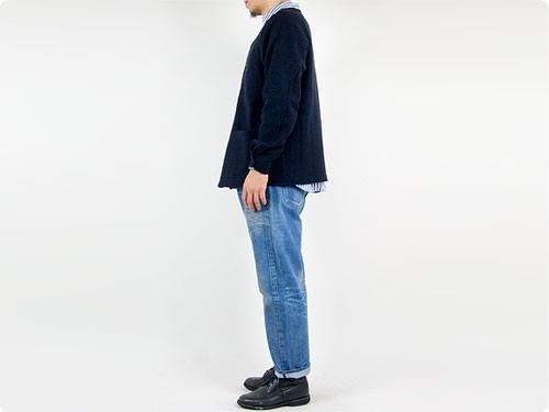 ordinary fits 5POKET ANKLE DENIM USED WASH 3year OM-P020