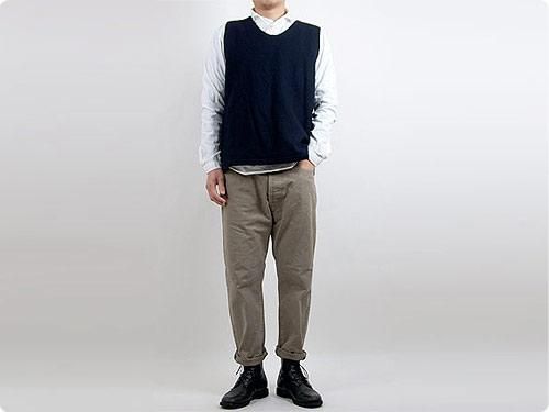 ordinary fits DUCK CROPPED PANTS BEIGE ordinary fits通販