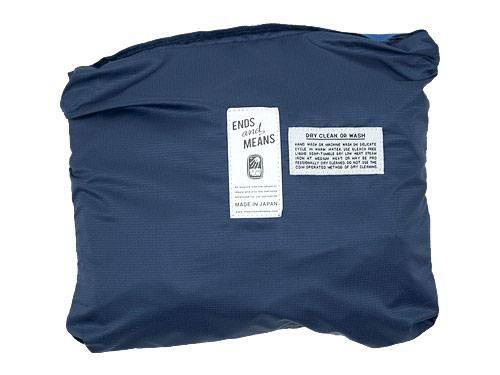 ENDS and MEANS Rain Forest Anorak NAVY