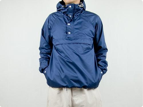 ENDS and MEANS Rain Forest Anorak NAVY