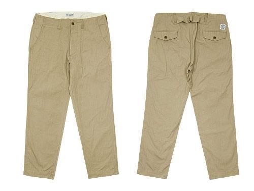 ENDS and MEANS Army Chinos BEIGE