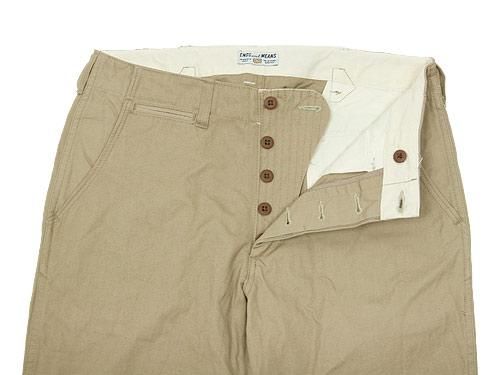 ENDS and MEANS Army Chinos BEIGE