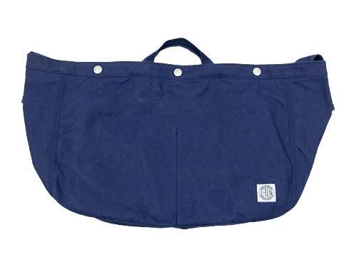 ENDS and MEANS News Paper bag NAVY ENDS and MEANS通販・取扱い rusk