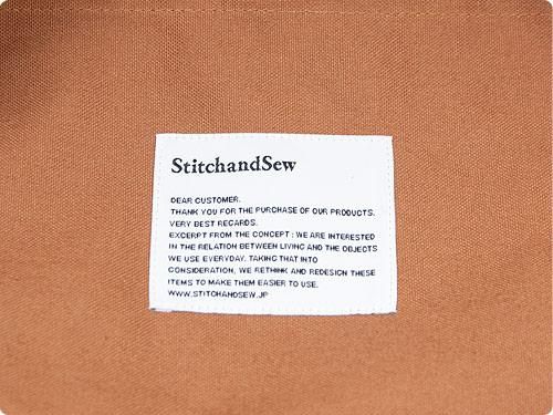 StitchandSew Boston bag BROWN