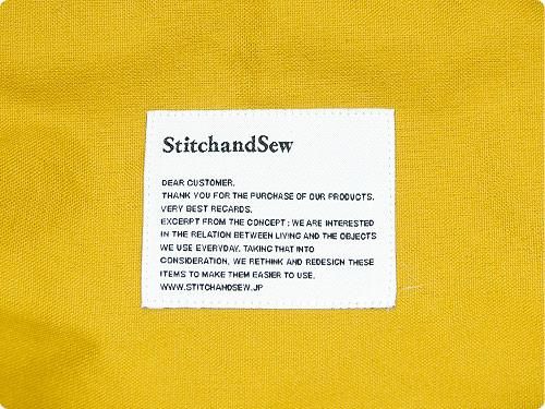 StitchandSew Boston bag MUSTARD