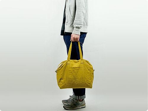 StitchandSew Boston bag MUSTARD
