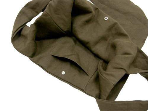 StitchandSew Linen shopping bag KHAKI