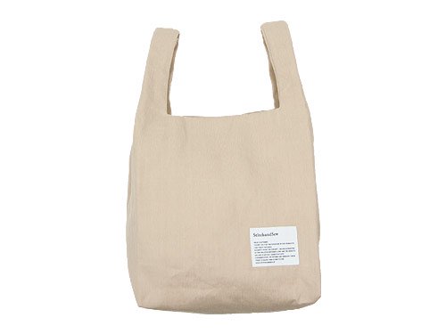 StitchandSew Linen shopping bag BEIGE