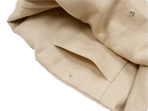 StitchandSew Linen shopping bag BEIGE