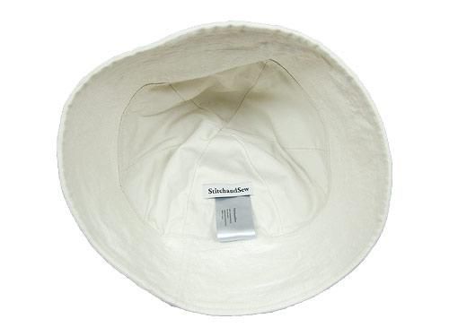 StitchandSew sailor hat WHITE