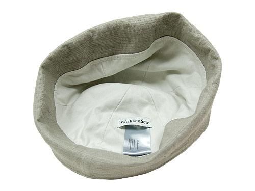 StitchandSew sailor hat GRAY
