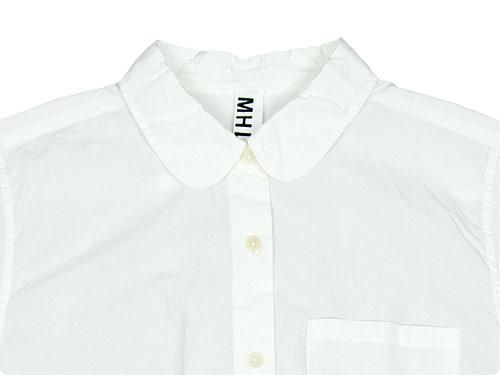 MHL. G.D. POPLIN ROUNDCOLLAR SHIRTS 030WHITE ̥ǥ