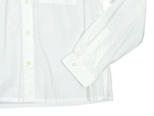 MHL. G.D. POPLIN ROUNDCOLLAR SHIRTS 030WHITE ̥ǥ