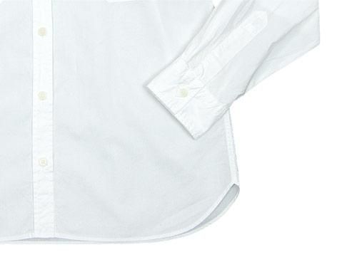 MHL. GARMENT DYE POPLIN SHIRTS 030WHITE ̥ǥ
