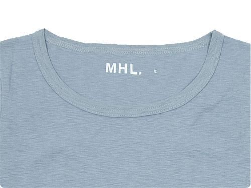 MHL. BASIC RIB JERSEY CUTSEW 111BLUE ̥ǥ
