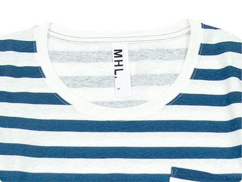 MHL. PRINTED BASIC STRIPE CUTSEW 114NAVY ̥ǥ