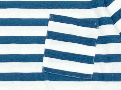 MHL. PRINTED BASIC STRIPE CUTSEW 114NAVY ̥ǥ