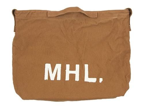 MHL. HEAVY CANVAS SHOULDER BAG  063MUSTARD 595171451