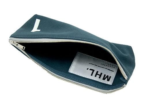 MHL. HEAVY CANVAS POUCH 1 114BLUE
