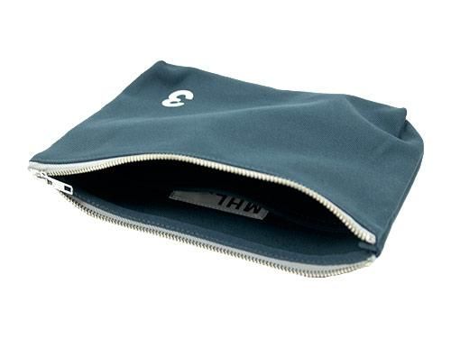 MHL. HEAVY CANVAS POUCH 3 114BLUE
