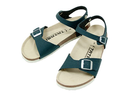 MHL. TATAMI CANVAS SANDAL 114NAVY 〔レディース〕