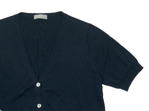 MARGARET HOWELL FINE COTTON MELANGE CARDIGAN 120NAVY ̥ǥ