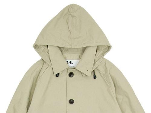 MHL. CONTRAST FACE COTTON COAT 040LIGHT BEIGE ̥󥺡