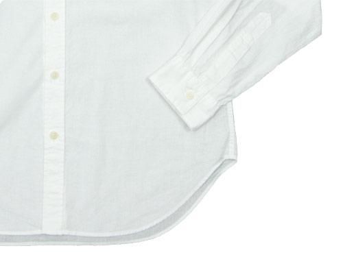 MHL. GARMENT DYE COTTON LINEN SHIRTS 030WHITE ̥󥺡