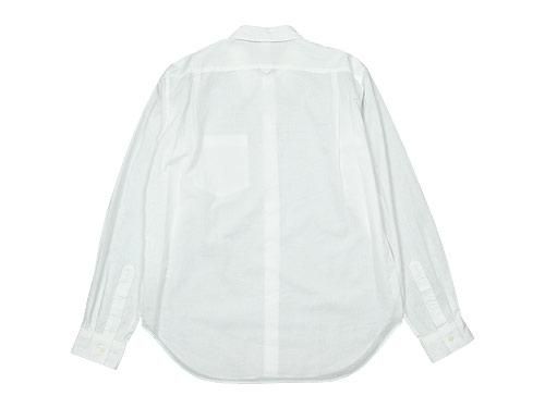 MHL. GARMENT DYE COTTON LINEN SHIRTS 030WHITE ̥󥺡