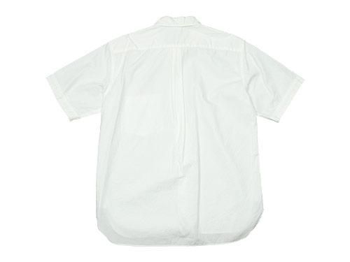 MHL. DENSE CHAMBRAY S/S SHIRTS 030WHITE ̥󥺡