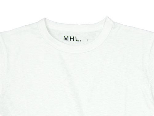 MHL. BASIC RIB JERSEY CUTSEW 032OFF WHITE ̥󥺡
