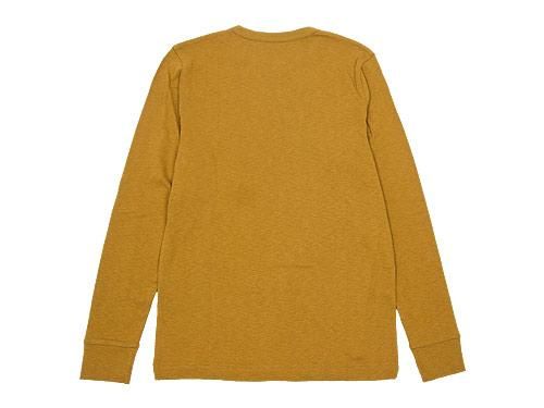 MHL. BASIC RIB JERSEY CUTSEW 063MUSTARD ̥󥺡
