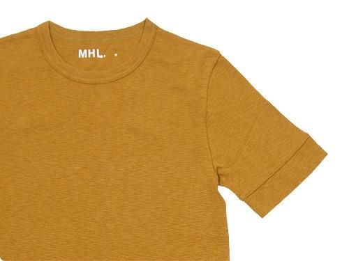 MHL. BASIC RIB JERSEY S/S CUTSEW 063MUSTARD ̥󥺡