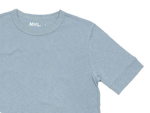 MHL. BASIC RIB JERSEY S/S CUTSEW 111BLUE ̥󥺡