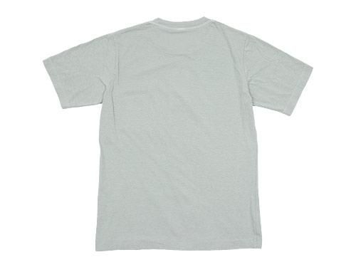 MHL. NATURAL DYE JERSEY S/S CUTSEW 112LIGHT GRAY ̥󥺡