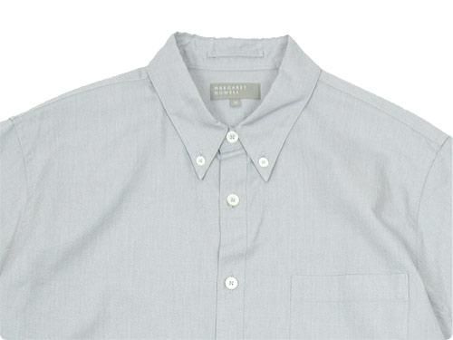 MARGARET HOWELL PIN OXFORD SHIRTS 020GRAY ̥󥺡