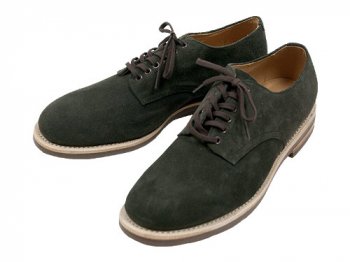 MARGARET HOWELL SUEDE DERBY SHOES 024DARK CHARCOAL 〔メンズ〕