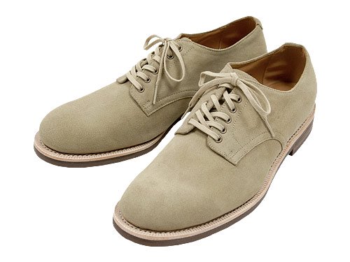 MARGARET HOWELL SUEDE DERBY SHOES 043STONE ̥󥺡