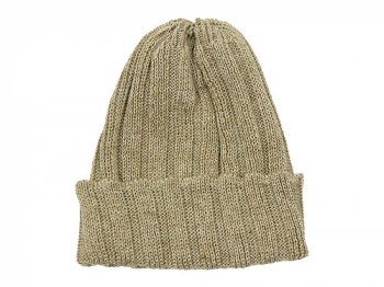 maillot linen knit cap ブロンズ