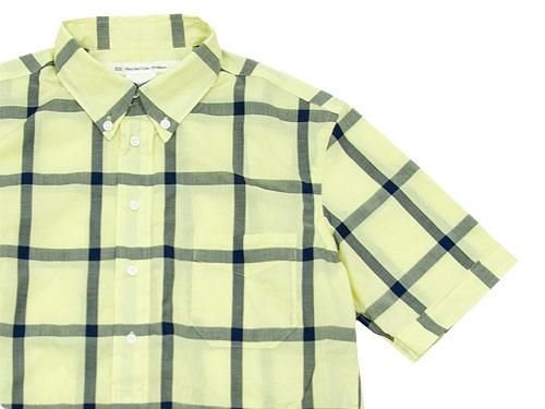 EEL HIMAWARI SHIRTS 34YELLOW MADRAS