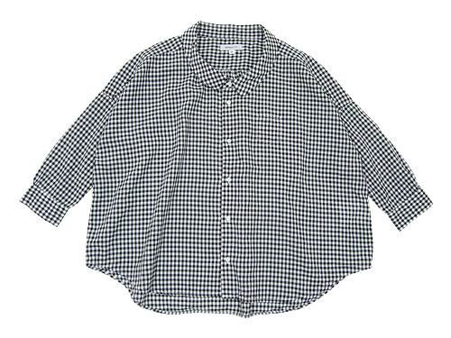 ordinary fits BARBAR SHIRT BLACK CHECK