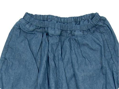 ordinary fits BALL PANTS CHAMBRAY BLUE