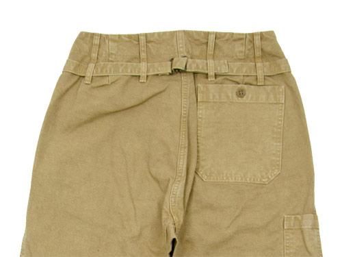ordinary fits FRENCH CROPPED PANTS DUCK BEIGE