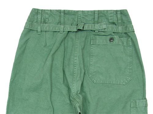 ordinary fits FRENCH CROPPED PANTS DUCK KHAKI