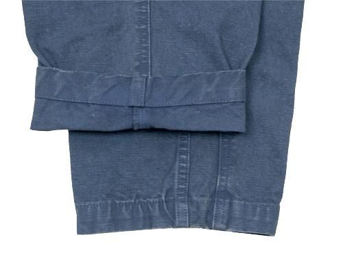 ordinary fits FRENCH CROPPED PANTS DUCK NAVY
