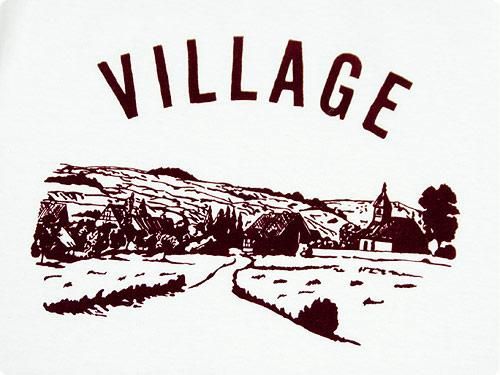  ENDS and MEANS Village Tee WHITE EM141RT001