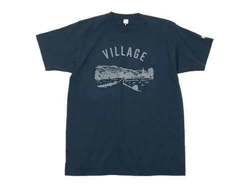  ENDS and MEANS Village Tee NAVY EM141RT001